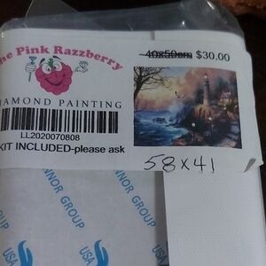 Pink Razzberry Diamond Art Kit